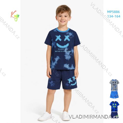 Children's jeans long jeans for boys (116-146) KUGO CK0930