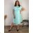 Shirt 3/4 sleeve ladies strip (4XL/5XL ONE SIZE) ITALSKÁ MÓDA IM422026