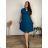 Shirt 3/4 sleeve ladies strip (4XL/5XL ONE SIZE) ITALSKÁ MÓDA IM422026