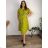 Shirt 3/4 sleeve ladies strip (4XL/5XL ONE SIZE) ITALSKÁ MÓDA IM422026