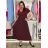 Short summer long sleeve women's dress, oversized (54/56/58 ONE SIZE) ITALIAN FASHION IM425070 -   black -   S/M/L