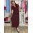 Short summer long sleeve women's dress, oversized (54/56/58 ONE SIZE) ITALIAN FASHION IM425070 -   black -   S/M/L