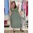 Short summer long sleeve women's dress, oversized (54/56/58 ONE SIZE) ITALIAN FASHION IM425070 -   black -   S/M/L