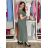 Short summer long sleeve women's dress, oversized (54/56/58 ONE SIZE) ITALIAN FASHION IM425070 -   black -   S/M/L