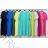 Summer dress oval short sleeve women's oversized (50/52/54 ONE SIZE) ITALIAN FASHION IM425011