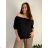 Summer dress oval short sleeve women's oversized (50/52/54 ONE SIZE) ITALIAN FASHION IM425011