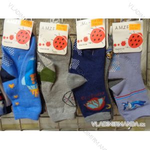 Socks of low non-skid baby boys (23-26) AMZF ZCA-501
