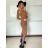 Women's long sleeve dress (S/M/L ONE SIZE) ITALIAN FASHION IMM25M5095