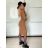 Women's long sleeve dress (S/M/L ONE SIZE) ITALIAN FASHION IMM25M5095