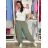 Kalhoty aladinky harémky dlouhé dámské (S/M/L ONE SIZE) ITALSKÁ MÓDA IMD21400