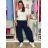 Kalhoty aladinky harémky dlouhé dámské (S/M/L ONE SIZE) ITALSKÁ MÓDA IMD21400