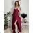 Elegant trousers with belt for women (S/M/L ONE SIZE) ITALIAN FASHION IM425057