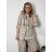 Women's Oversized Knitted Long Sleeve Sweater (S/M ONE SIZE) ITALIAN FASHION IMSN2416125