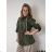 Women's Oversized Knitted Long Sleeve Sweater (S/M ONE SIZE) ITALIAN FASHION IMSN2416125