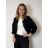 Sleeveless jacket long sleeve (uni sl) ITALIAN Fashion IMC17326  black