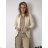 Women's thin spring long sleeve jacket (S/M ONE SIZE) ITALIAN FASHION IMD24025/DUR