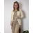Women's thin spring long sleeve jacket (S/M ONE SIZE) ITALIAN FASHION IMD24025/DUR