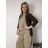 Women's thin spring long sleeve jacket (S/M ONE SIZE) ITALIAN FASHION IMD24025/DUR