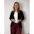 Women's thin spring long sleeve jacket (S/M ONE SIZE) ITALIAN FASHION IMD24025/DUR