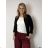 Women's thin spring long sleeve jacket (S/M ONE SIZE) ITALIAN FASHION IMD24025/DUR
