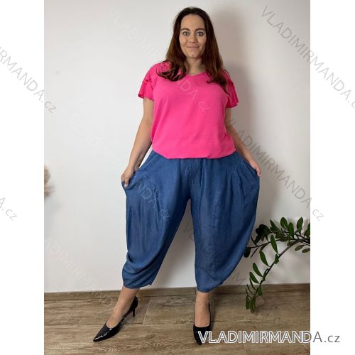 Women's Oversized Knitted Long Sleeve Sweater (S/M ONE SIZE) ITALIAN FASHION IMSN2416125