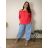 Women's summer pants oversized (46/48/50 ONE SIZE) ITALIAN FASHION IMC26076