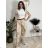 Women's Elegant Oversize Long Sweatpants (S/M/L ONE SIZE) ITALIAN FASHION IMD23634