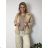 Women's Oversized Knitted Long Sleeve Sweater (S/M ONE SIZE) ITALIAN FASHION IMSN2416125
