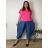 Elegant trousers with belt for women (S/M/L ONE SIZE) ITALIAN FASHION IM425057