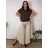 Tunic with pendant short sleeve women's plus size (3XL/4XL ONE SIZE) ITALIAN FASHION IMC23020