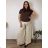 Tunic with pendant short sleeve women's plus size (3XL/4XL ONE SIZE) ITALIAN FASHION IMC23020