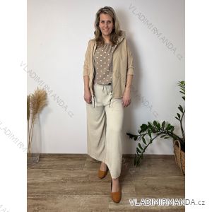 Summer dress oval short sleeve women's oversized (50/52/54 ONE SIZE) ITALIAN FASHION IM425011