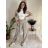 Women's Oversized Knitted Long Sleeve Sweater (S/M ONE SIZE) ITALIAN FASHION IMSN2416125 S / M / L white