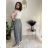 Women's Oversized Knitted Long Sleeve Sweater (S/M ONE SIZE) ITALIAN FASHION IMSN2416125 S / M / L white