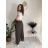 Women's Oversized Knitted Long Sleeve Sweater (S/M ONE SIZE) ITALIAN FASHION IMSN2416125 S / M / L white