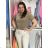 Women's Elegant Oversize Long Sweatpants (S/M/L ONE SIZE) ITALIAN FASHION IMD23634