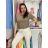 Women's Elegant Oversize Long Sweatpants (S/M/L ONE SIZE) ITALIAN FASHION IMD23634