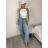 Women's wide-leg jeans, long, oversized (38-48) GOODIES GOD253848