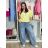 Women's wide-leg jeans, long, oversized (38-48) GOODIES GOD253848