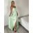 Long strapless satin women's evening dress (XS/S/M ONE SIZE) ITALIAN FASHION IMM25M40243/DU