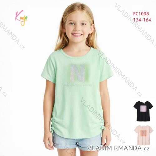 Sweatshirt warm warm-up girl zip (134-164) KUGO M2513