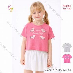 Sweatshirt warm warm-up girl zip (134-164) KUGO M2513