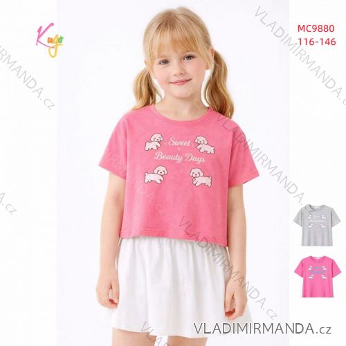 Sweatshirt warm warm-up girl zip (134-164) KUGO M2513