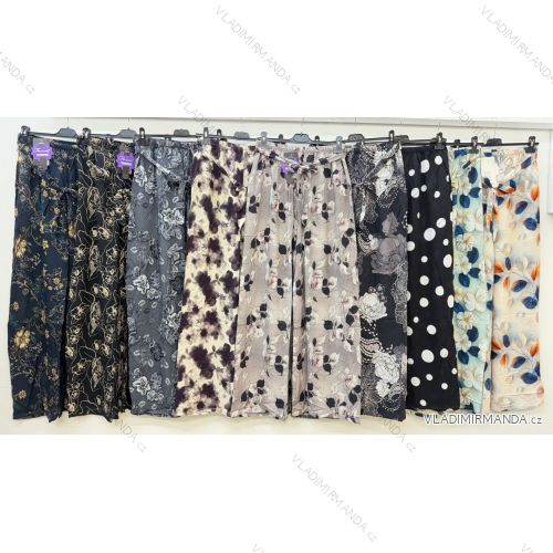 Summer dress oval short sleeve women's oversized (50/52/54 ONE SIZE) ITALIAN FASHION IM425011