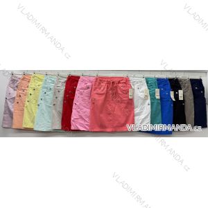 Summer dress oval short sleeve women's oversized (50/52/54 ONE SIZE) ITALIAN FASHION IM425011