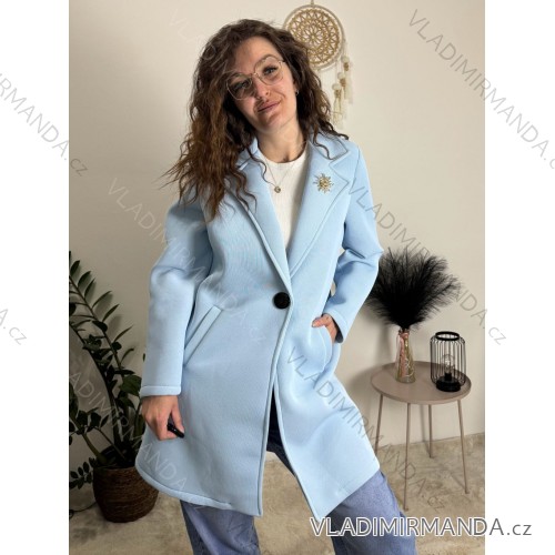 Women's Oversized Knitted Long Sleeve Sweater (S/M ONE SIZE) ITALIAN FASHION IMSN2416125