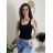 Summer T-shirt womens (uni SL) ITALIAN Fashion IMD20358 white S / M