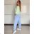 Women's Elegant Oversize Long Sweatpants (S/M/L ONE SIZE) ITALIAN FASHION IMD23634
