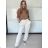 Women's Elegant Oversize Long Sweatpants (S/M/L ONE SIZE) ITALIAN FASHION IMD23634