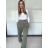 Women's Elegant Oversize Long Sweatpants (S/M/L ONE SIZE) ITALIAN FASHION IMD23634